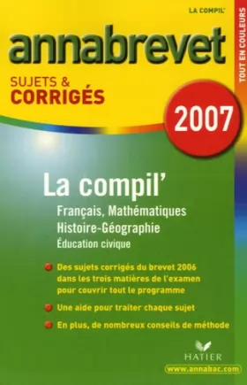 Couverture du produit · La compil' : Français, Mathématiques, Histoire Géographie