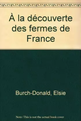 Couverture du produit · À la découverte des fermes de France