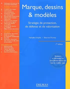 Couverture du produit · Marques, dessins et modèles : Stratégie de protection, de défense et de valorisation
