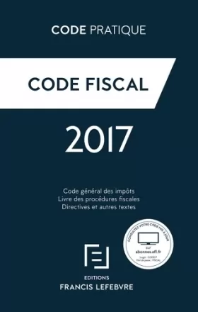Couverture du produit · Code fiscal: Code général des impôts  Livre des procédures fiscales  Directives et autres textes