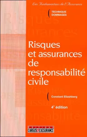 Couverture du produit · Risques et assurances de responsabilité civile. 4ème édition