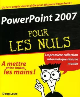 Couverture du produit · PowerPoint 2007 Pour les Nuls