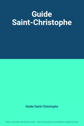 Couverture du produit · Guide Saint-Christophe
