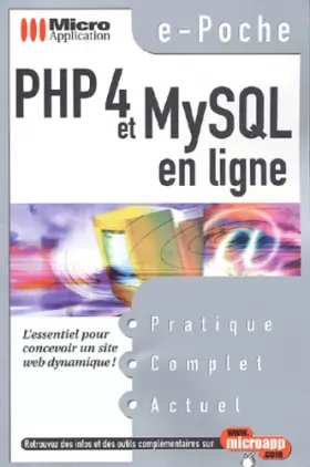 Couverture du produit · PHP 4 et MySQL en ligne