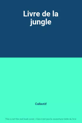 Couverture du produit · Livre de la jungle