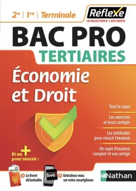 Couverture du produit · Economie et Droit - Bac Pro Tertiaire - 2eme/1ere/Tle - Bac 2020 et 2021