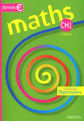 Couverture du produit · Maths, CM1