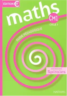 Couverture du produit · Maths CM1: Guide pédagogique