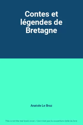 Couverture du produit · Contes et légendes de Bretagne
