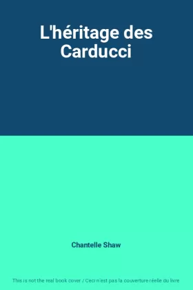 Couverture du produit · L'héritage des Carducci