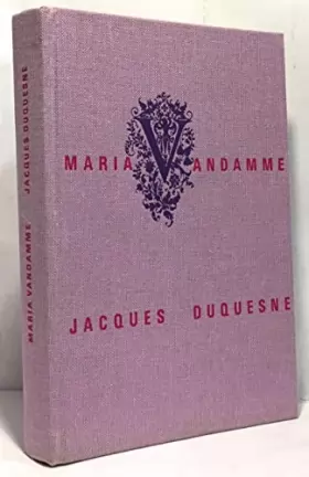 Couverture du produit · Maria Vandamme / Duquesne, Jacques / Réf16768