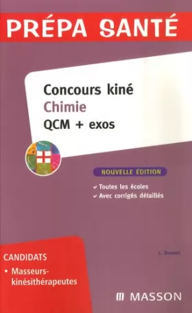 Couverture du produit · Concours kiné chimie : QCM + Exos