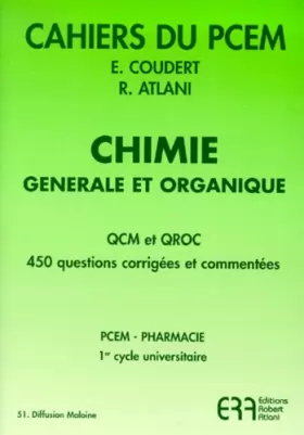 Couverture du produit · Chimie générale et organique