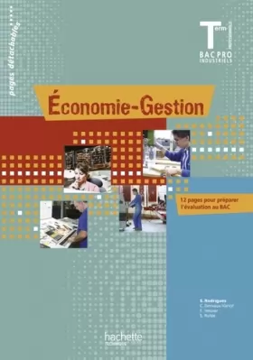 Couverture du produit · Economie-Gestion Terminale Bac Pro - Livre élève - Ed.2011