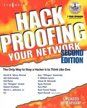 Couverture du produit · Hack Proofing Your Network