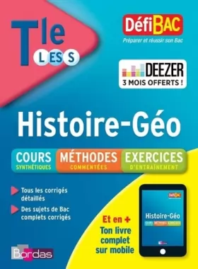 Couverture du produit · DéfiBac Cours/Méthodes/Exos Histoire-Géographie Terminale L/ES/S