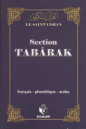 Couverture du produit · Le Saint Coran : Section Tabârak