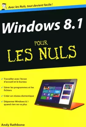 Couverture du produit · Windows 8.1 poche pour les Nuls