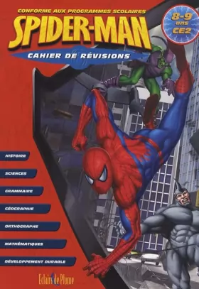 Couverture du produit · Cahier de Révision Spiderman CE2