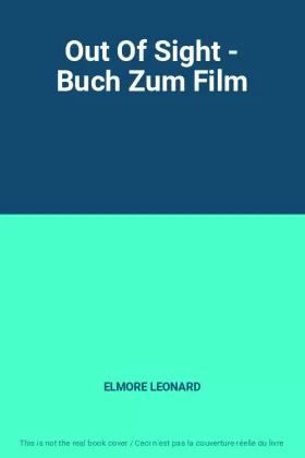 Couverture du produit · Out Of Sight - Buch Zum Film