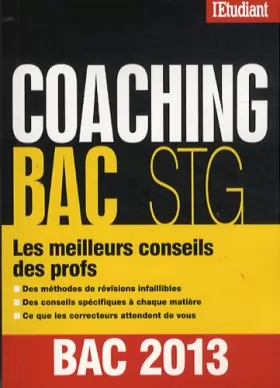 Couverture du produit · Coaching bac STG Les meilleurs conseils des profs