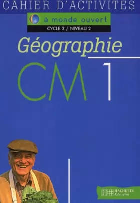 Couverture du produit · Géographie, CM1. Cahier d'exercices