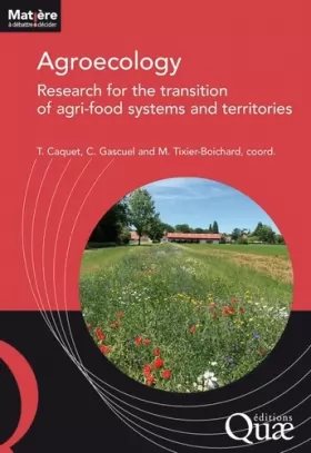 Couverture du produit · Agroecology : research for the transition of agri-food systems and territories