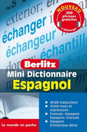 Couverture du produit · ESPAGNOL mini dictionnaire en français
