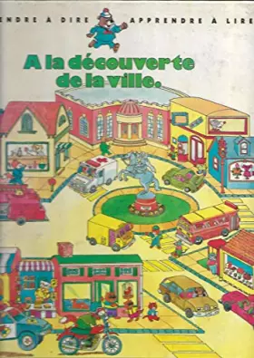 Couverture du produit · A la découverte de la ville 112897