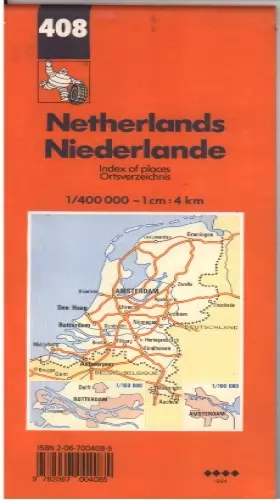 Couverture du produit · Pays-Bas. Carte numéro 908, échelle 1/400000