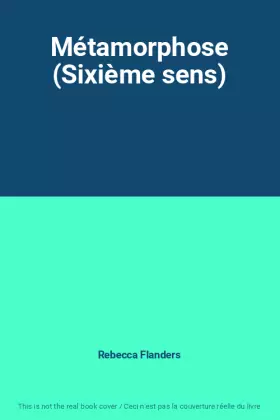 Couverture du produit · Métamorphose (Sixième sens)