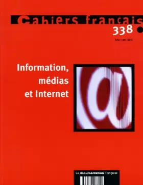 Couverture du produit · Information, médias et Internet (n.338 Mai-juin 2007)