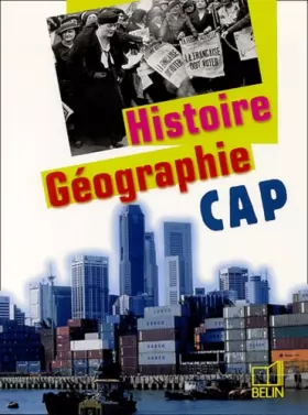 Couverture du produit · Histoire-Geographie CAP
