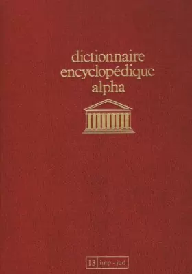 Couverture du produit · Dictionnaire encyclopédique Alpha