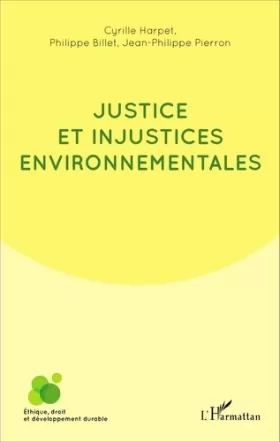Couverture du produit · Justice et injustices environnementales