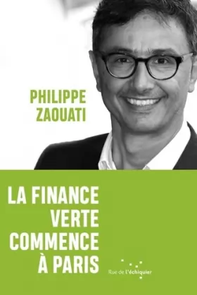 Couverture du produit · La Finance verte commence a Paris