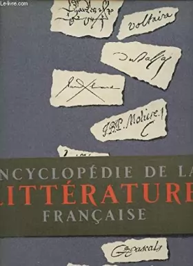 Couverture du produit · Encyclopédie de la littérature française