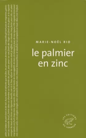Couverture du produit · Le Palmier en zinc