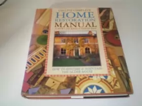 Couverture du produit · Collins Complete Home Restoration Manual: How to Restore and Maintain the Older House