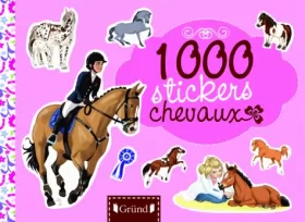 Couverture du produit · 1 000 stickers chevaux