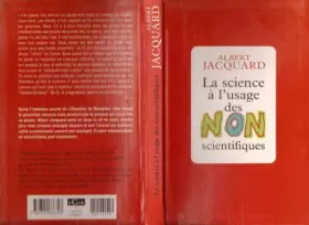 Couverture du produit · La science à l'usage des non-scientifiques