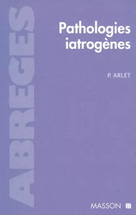 Couverture du produit · Pathologies iatrogènes