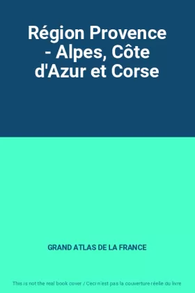Couverture du produit · Région Provence - Alpes, Côte d'Azur et Corse