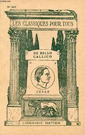Couverture du produit · DE BELLO GALLICO