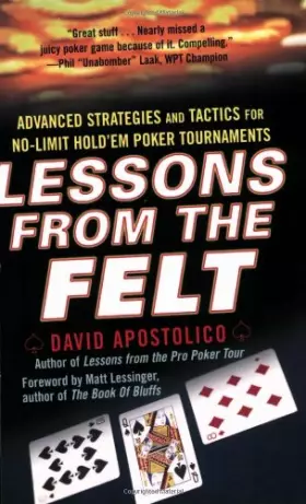 Couverture du produit · Lessons From the Felt: Advance