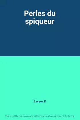 Couverture du produit · Perles du spiqueur