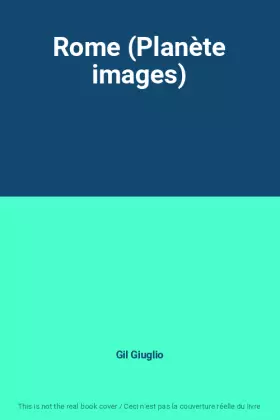 Couverture du produit · Rome (Planète images)