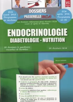 Couverture du produit · Endocrinologie, diabétologie-nutrition