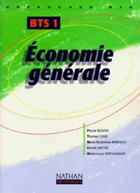 Couverture du produit · Economie générale, BTS 1