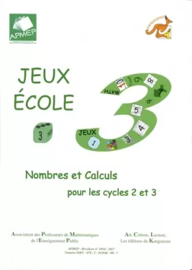 Couverture du produit · Jeux-Ecole 3: Nombres et calculs pour les cycles 2 et 3